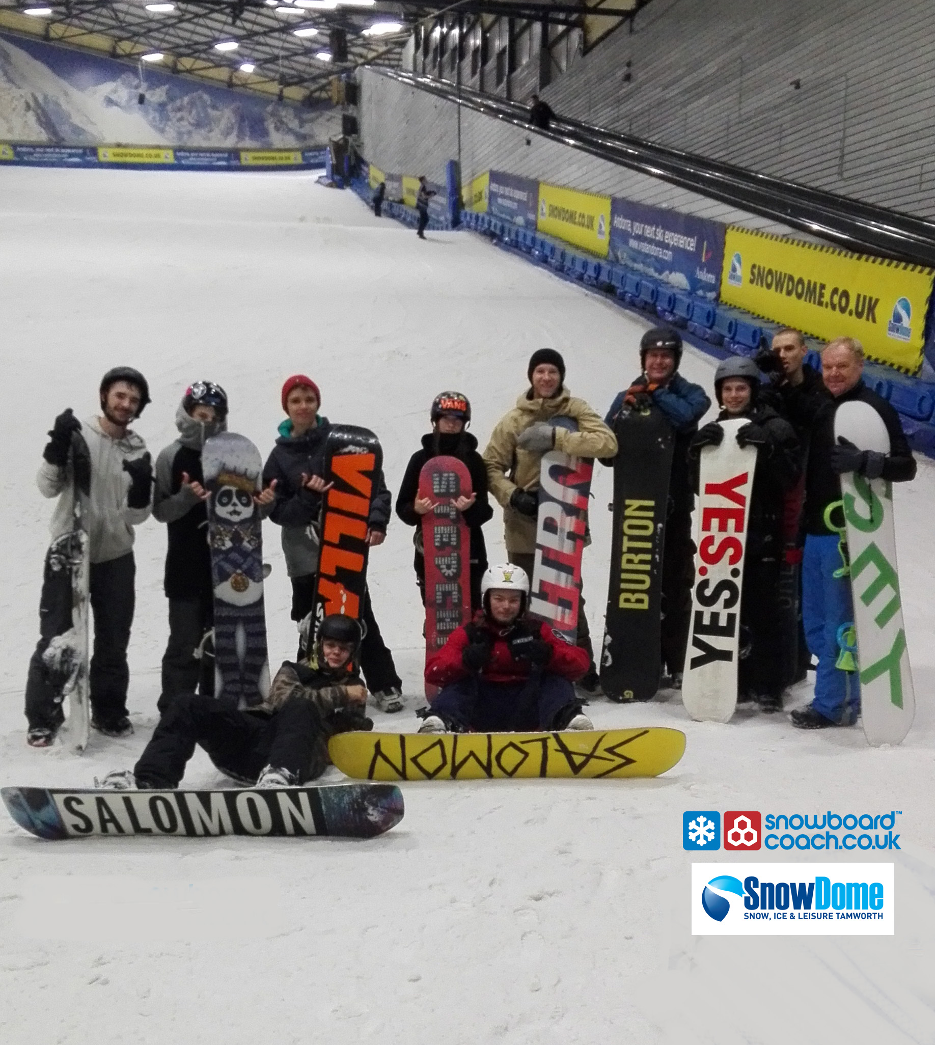 Spaces on October Level 1 at Tamworth Snowdome